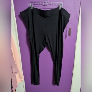 129. NWT A New Day Black Stretchy Pull On Leggings 3X 22 24